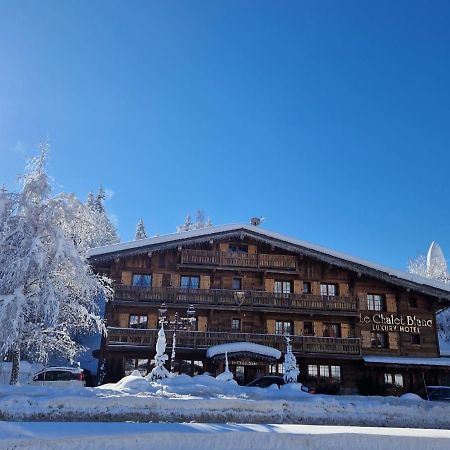 Le Chalet Blanc Megeve Luaran gambar