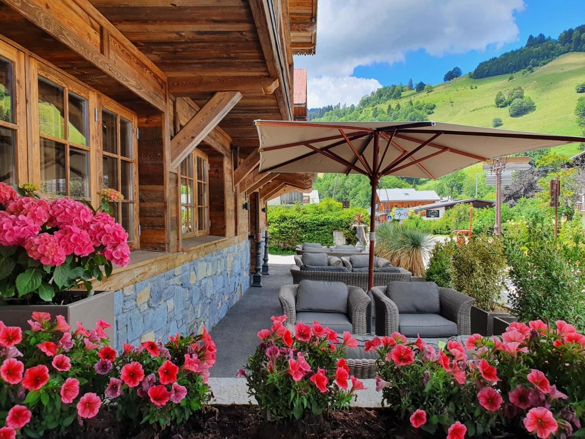 Le Chalet Blanc Megeve Luaran gambar