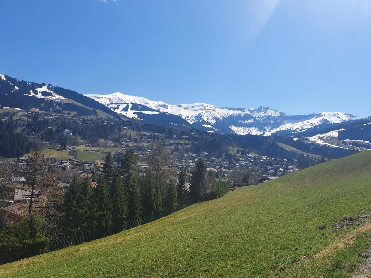 Le Chalet Blanc Megeve Luaran gambar