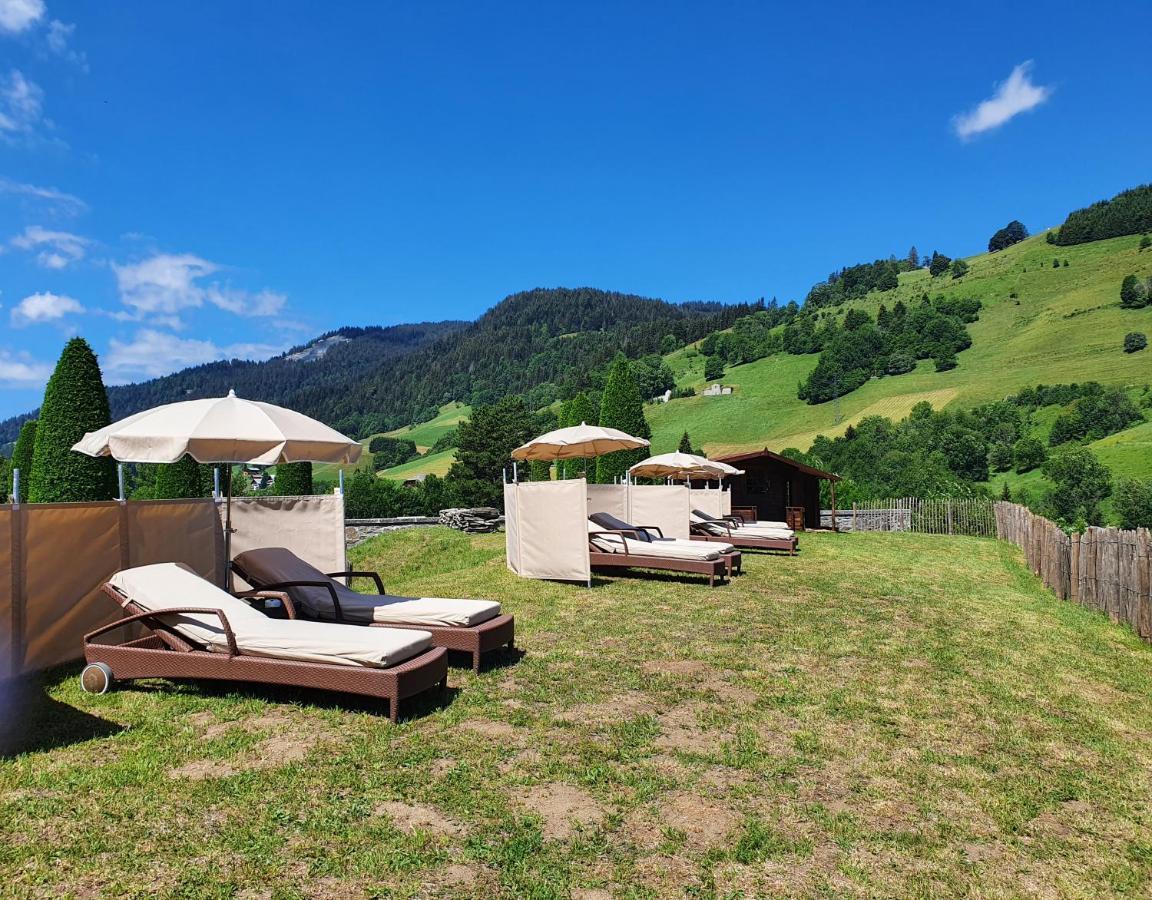 Le Chalet Blanc Megeve Luaran gambar