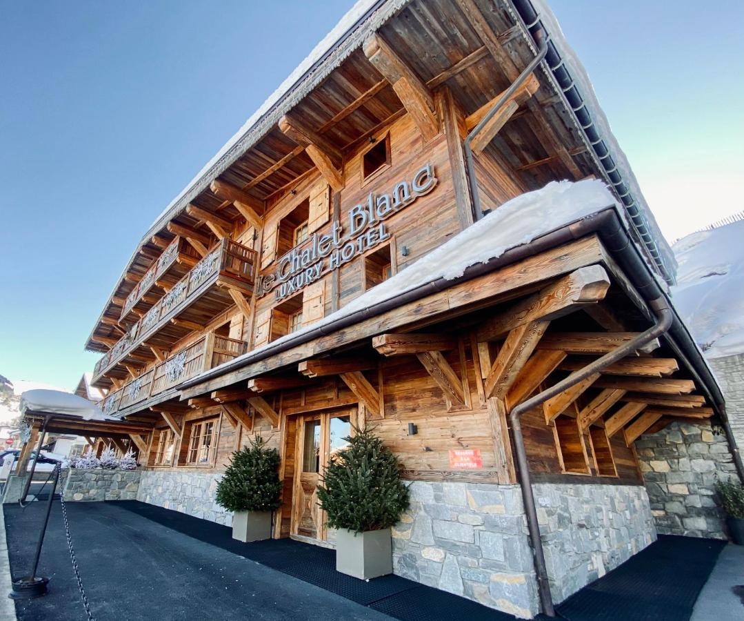 Le Chalet Blanc Megeve Luaran gambar