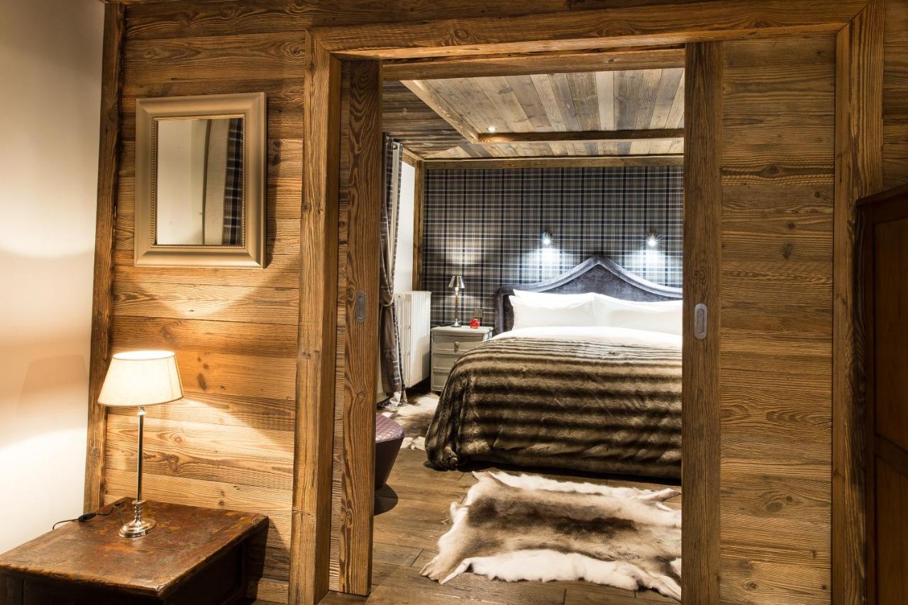 Le Chalet Blanc Megeve Luaran gambar