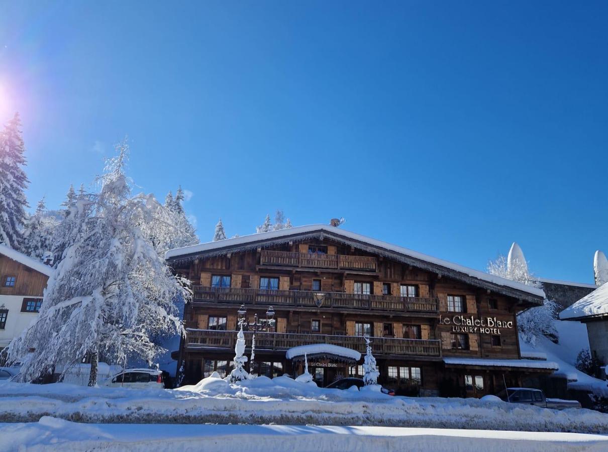 Le Chalet Blanc Megeve Luaran gambar