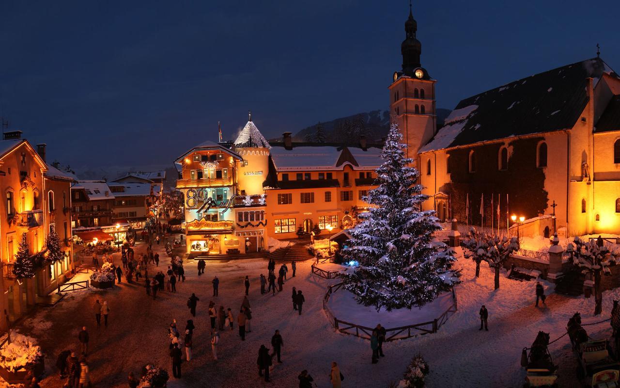 Le Chalet Blanc Megeve Luaran gambar
