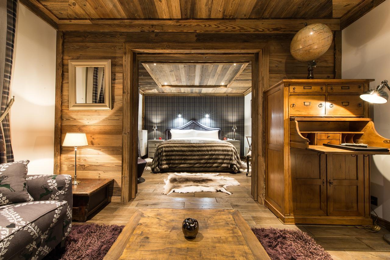 Le Chalet Blanc Megeve Luaran gambar