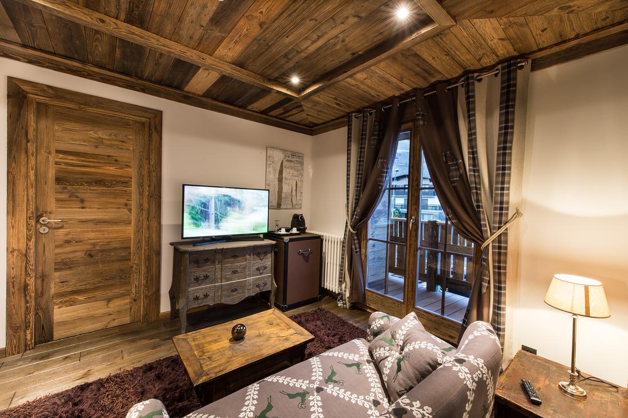 Le Chalet Blanc Megeve Luaran gambar