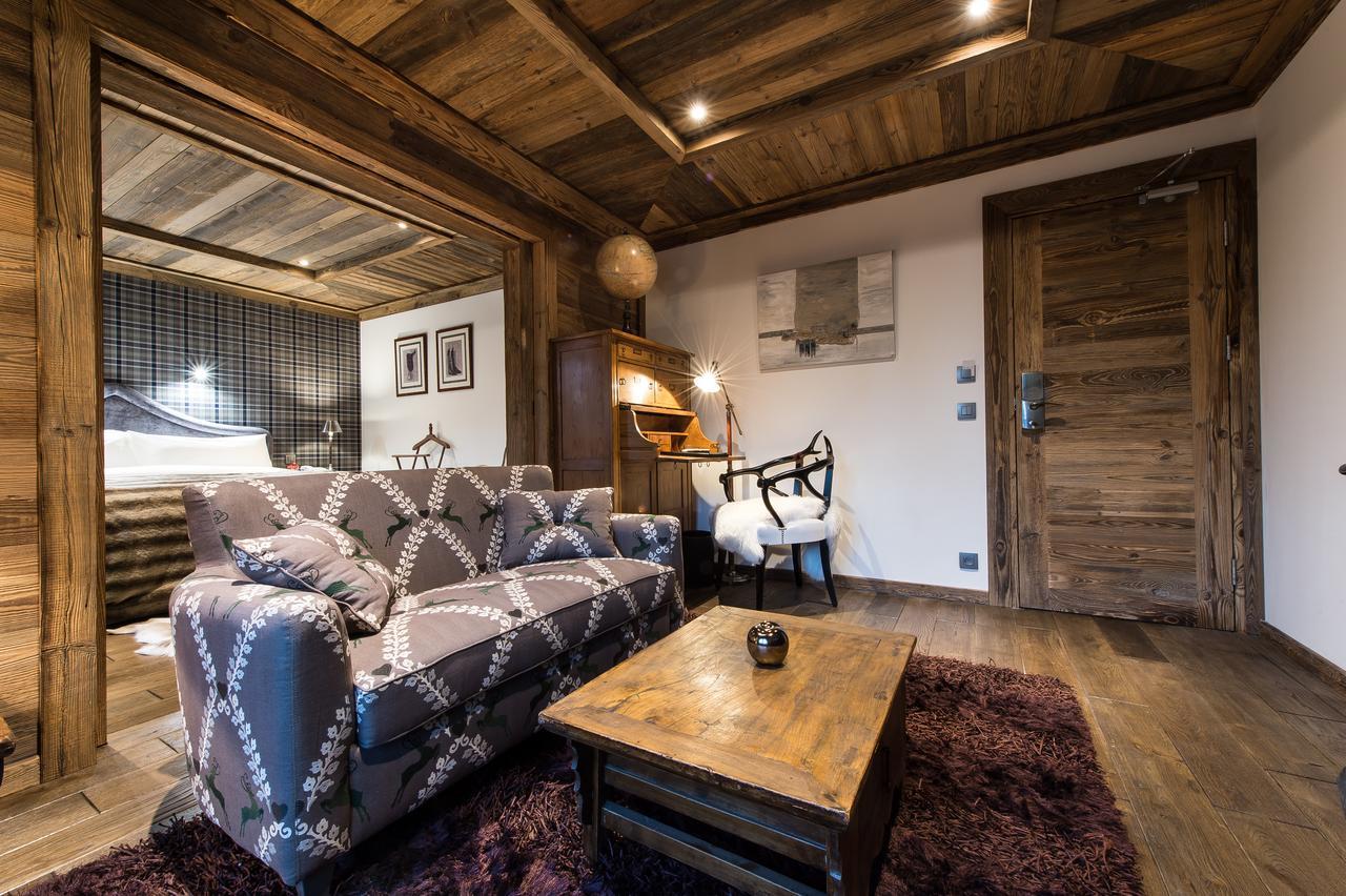 Le Chalet Blanc Megeve Luaran gambar