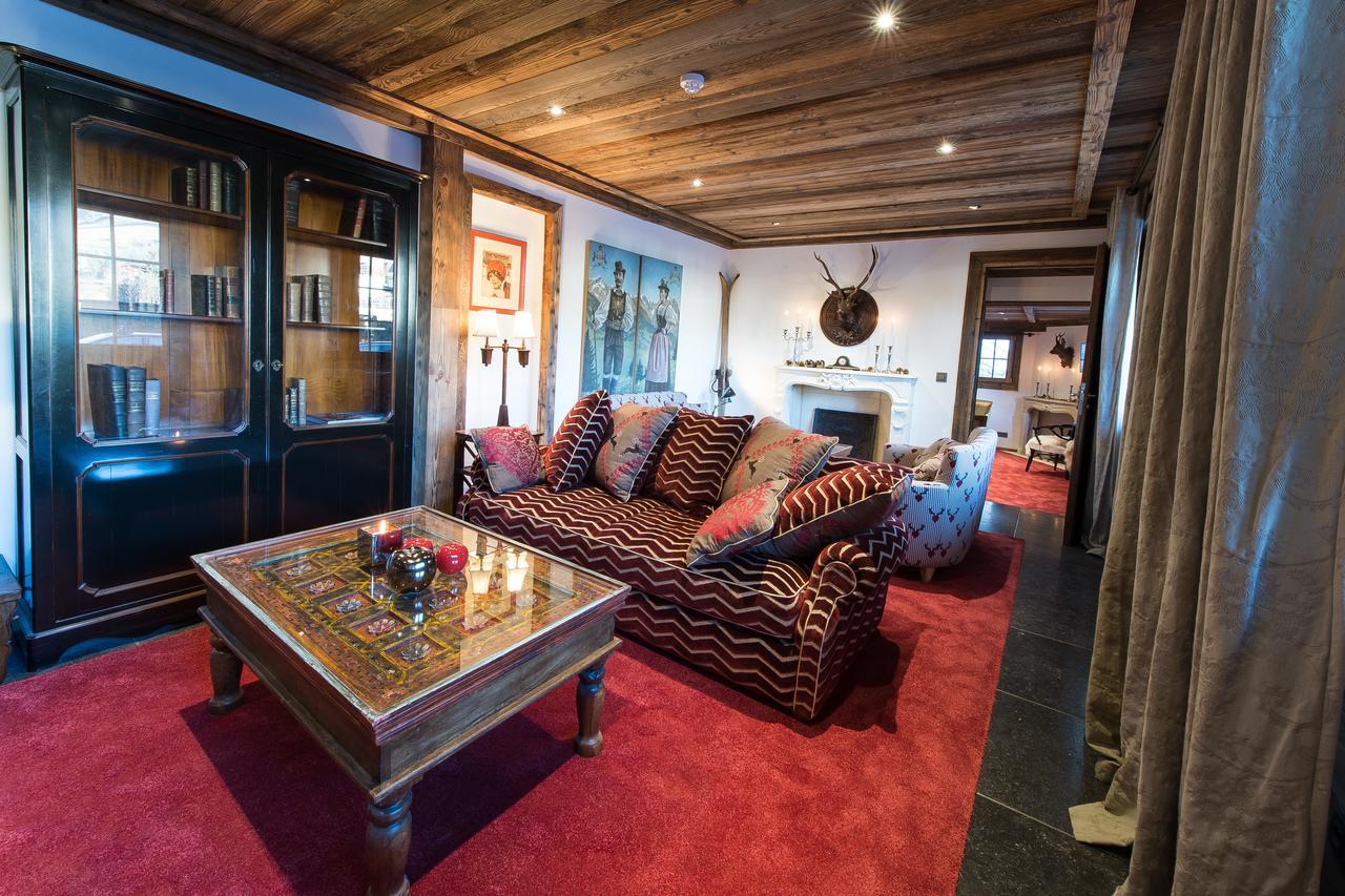 Le Chalet Blanc Megeve Luaran gambar