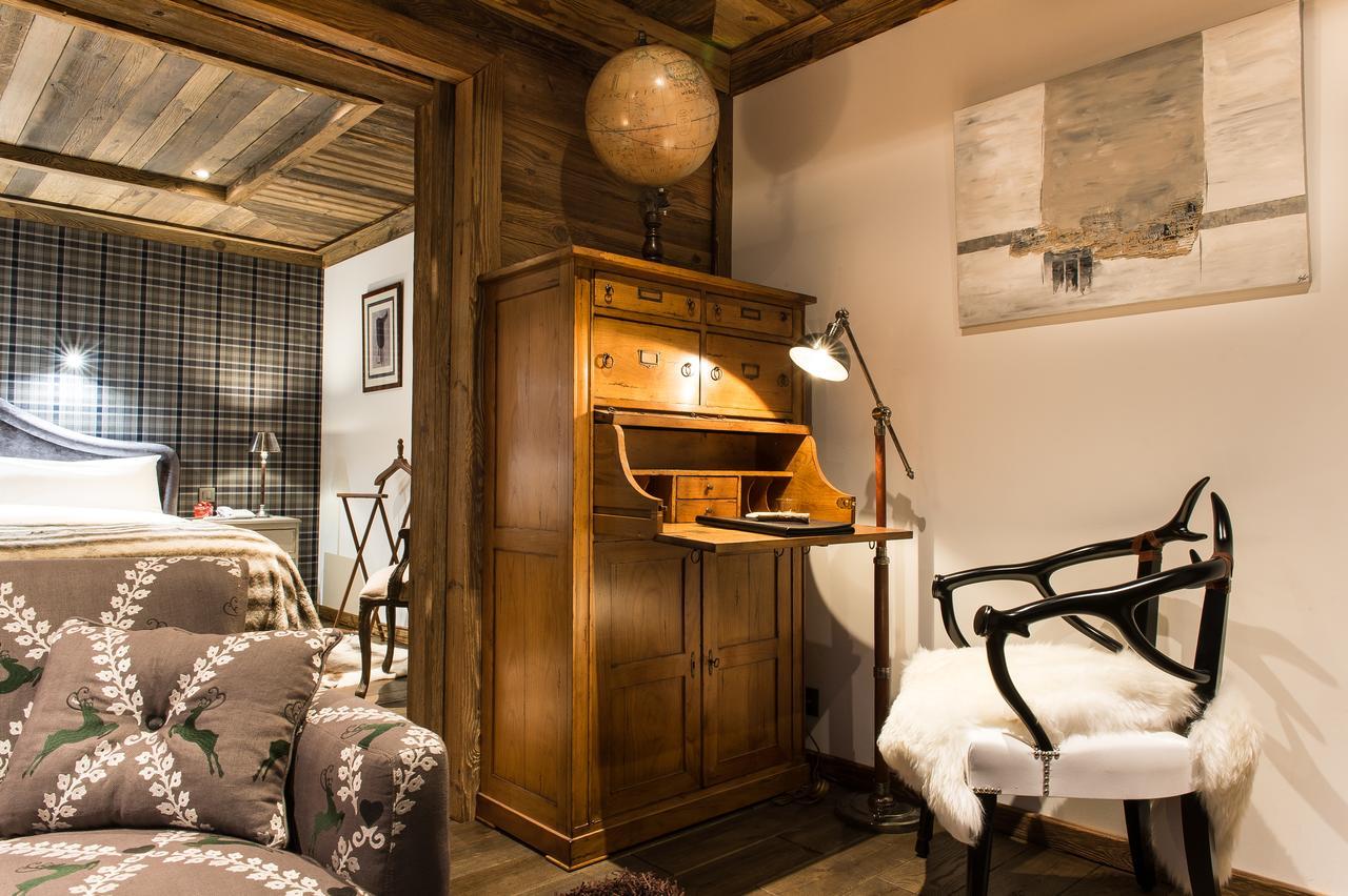 Le Chalet Blanc Megeve Luaran gambar