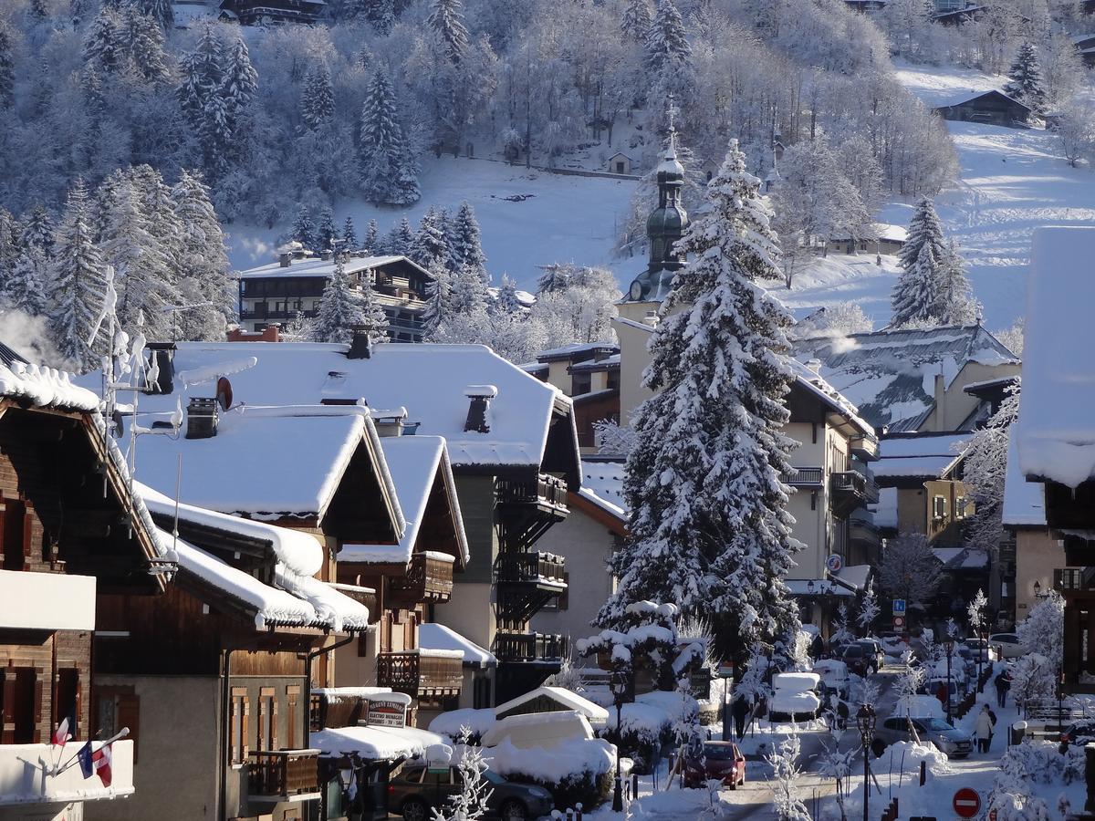 Le Chalet Blanc Megeve Luaran gambar